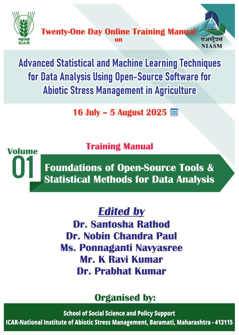 Foundations of Open-Source Tools & Statistical Methods for Data Analysis